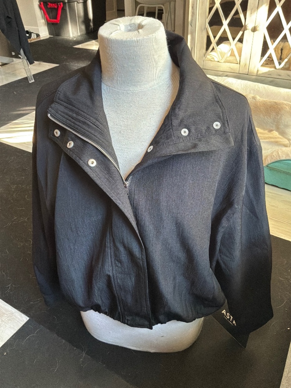 New with tags Astr the Label black moto jacket size small